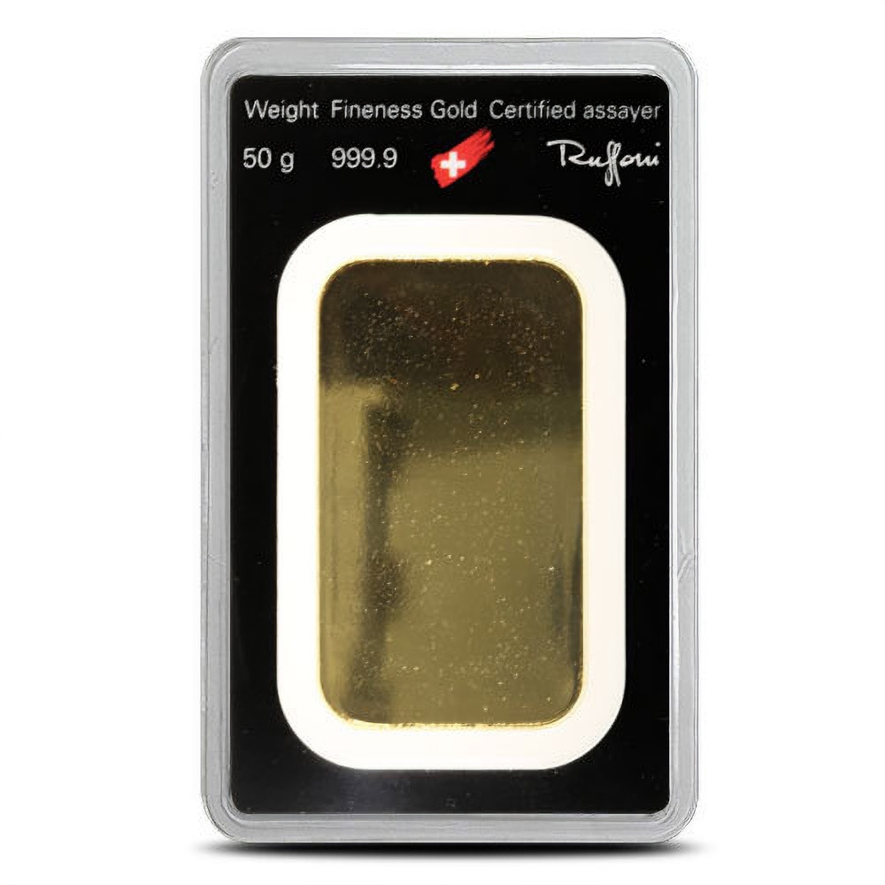 50 Gram Argor Heraeus Gold Bar (New w/ Assay) - Image 4