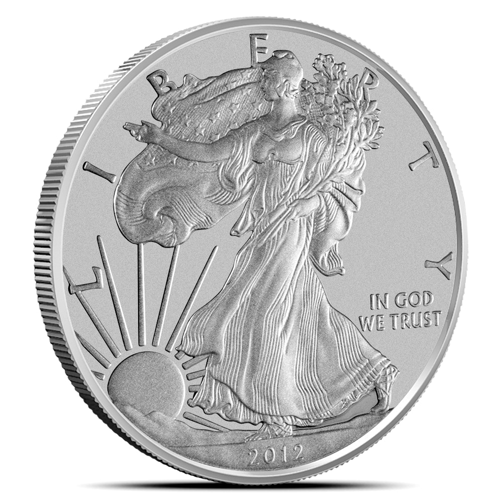 2012-S American Silver Eagle San Francisco Mint 75th Anniversary 2-Coin Set (Box + CoA) - Image 4