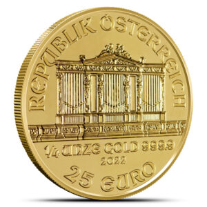 1/4 oz Austrian Gold Philharmonic Coin (Random Year)