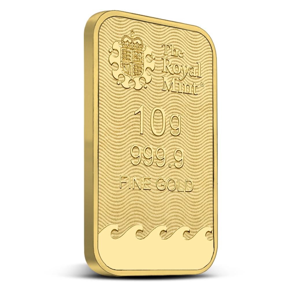 10 Gram British Gold Britannia Bar (New w/ Assay) - Image 3