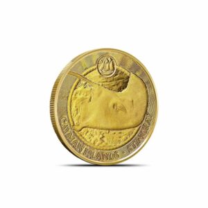 2026 1/10 oz Cayman Islands Gold Sea Life Stingray Coin (Proof-Like)