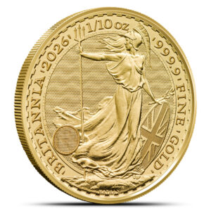 2026 1/10 oz British Gold Britannia Coin (BU)