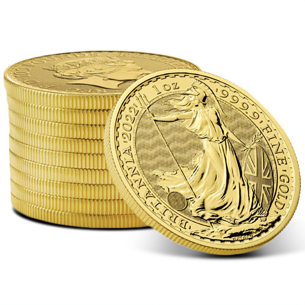 2022 1 oz British Gold Britannia Coin (BU) - Image 3