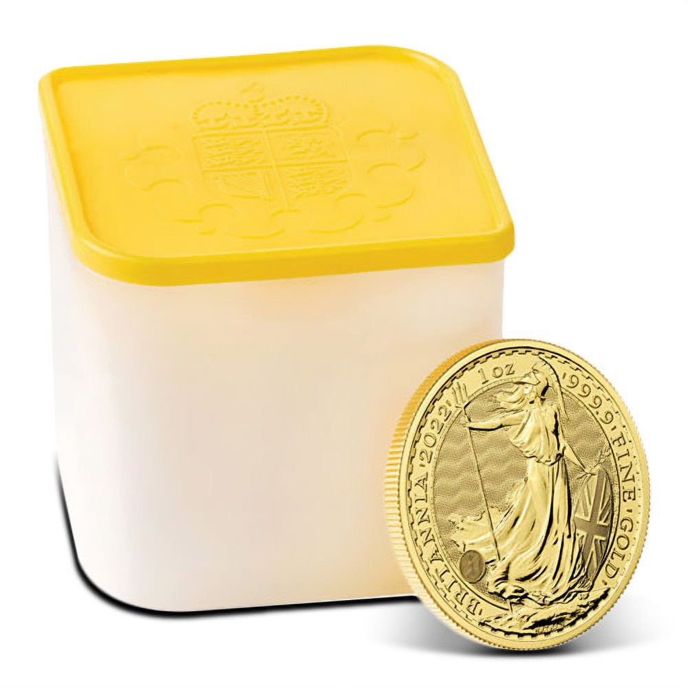 2022 1 oz British Gold Britannia Coin (BU) - Image 4