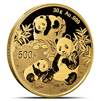Chinese Gold Pandas