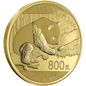 50 Gram Proof Chinese Gold Panda Coin (Random Year)