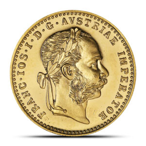 1915 1 Ducat Austrian/Dutch Gold Coin (AU+, Restrikes)