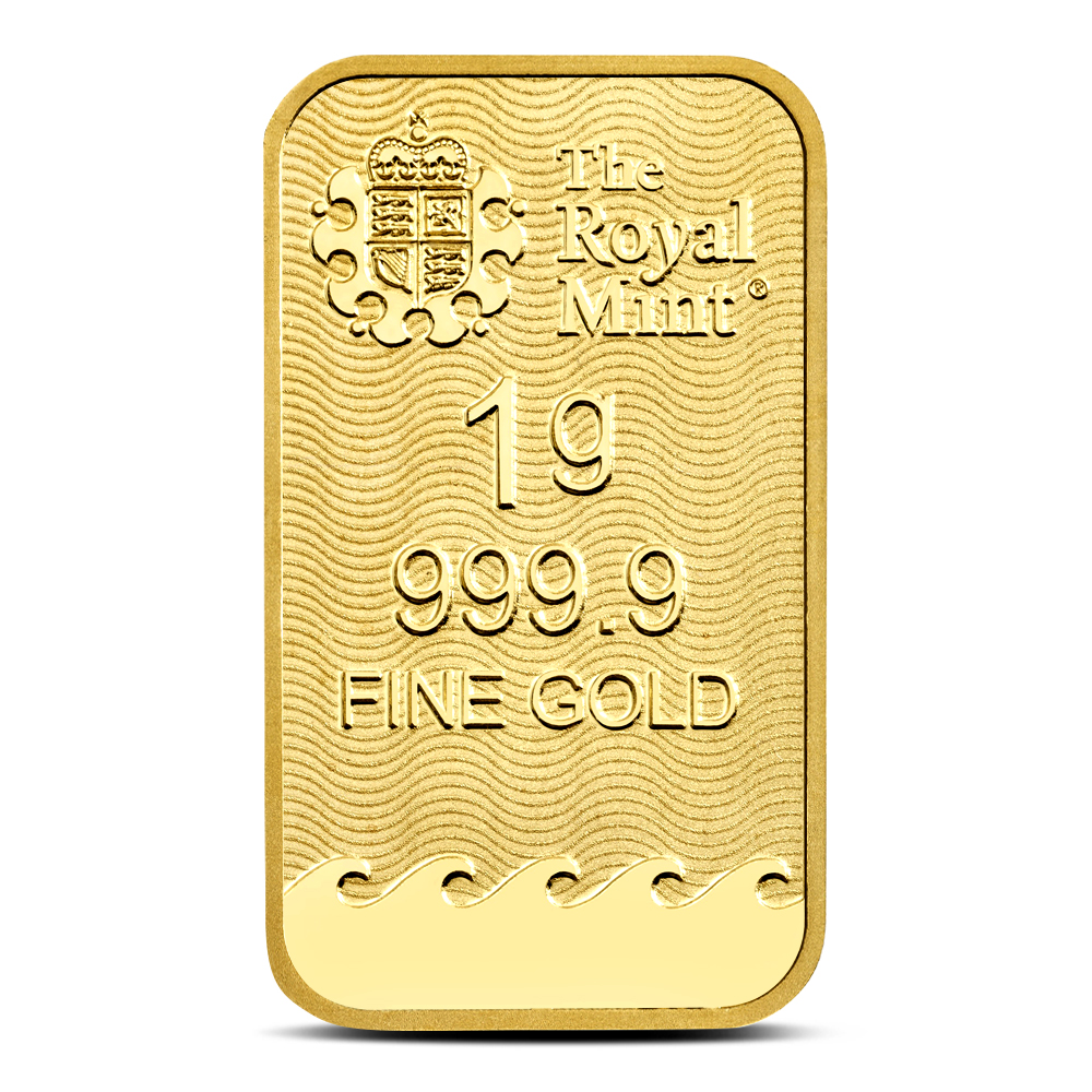 1 Gram British Gold Britannia Bar (New w/ Assay) - Image 4