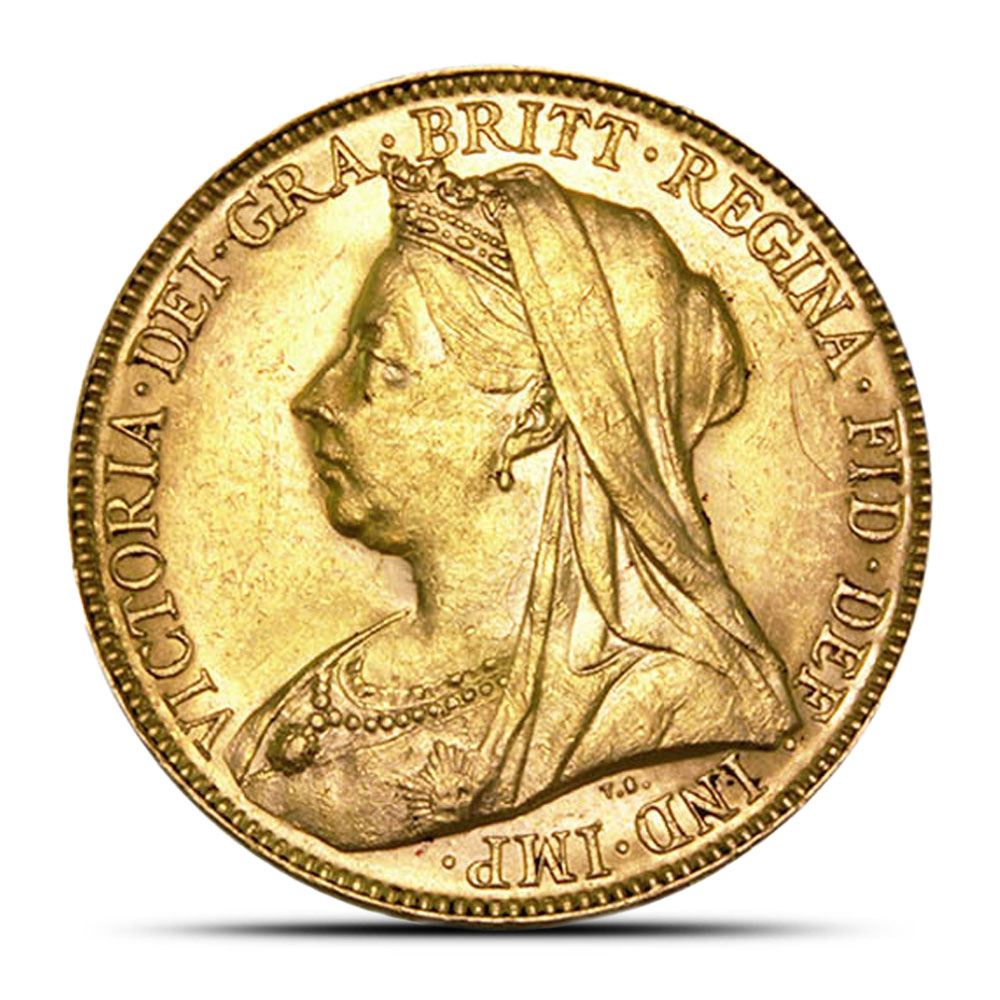 Great Britain Gold Sovereign Coin - Queen Victoria (Random Year, Circulated) - Image 2