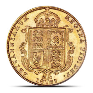Great Britain Gold Sovereign Coin - Queen Victoria (Random Year, Circulated)