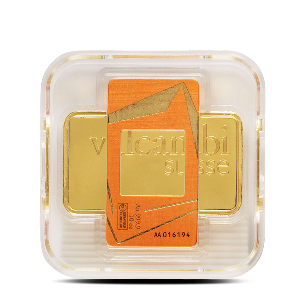 10 oz Valcambi Gold Bar (New w/ Assay) - Image 2