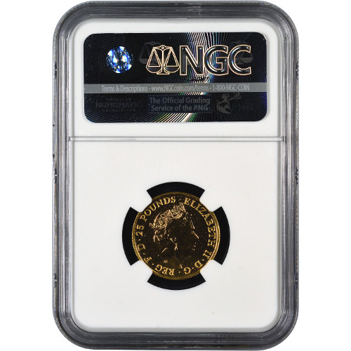 2016 1/4 oz British Gold Queen’s Beast Lion Coin NGC MS70 - Image 2