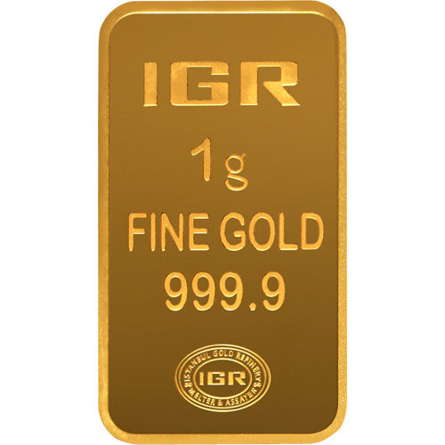 1 Gram Istanbul Gold Refinery Gold Bar (New w/ Assay) - Image 3