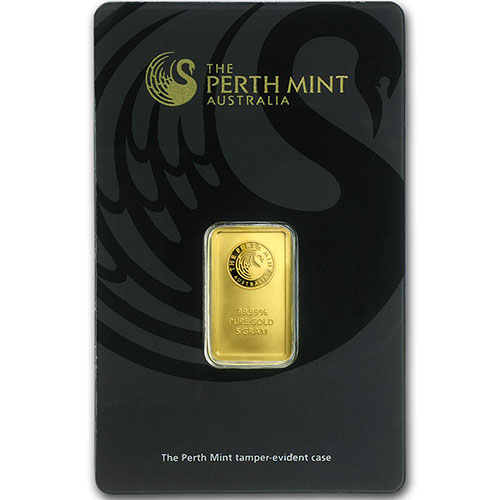 5 Gram Perth Mint Gold Bar (New w/ Assay) - Image 5