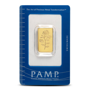 10 Gram PAMP Suisse Rosa Gold Bar (New w/ Assay)