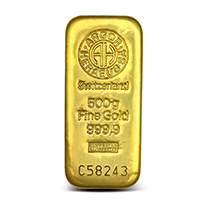 500 Grams Gold Bar