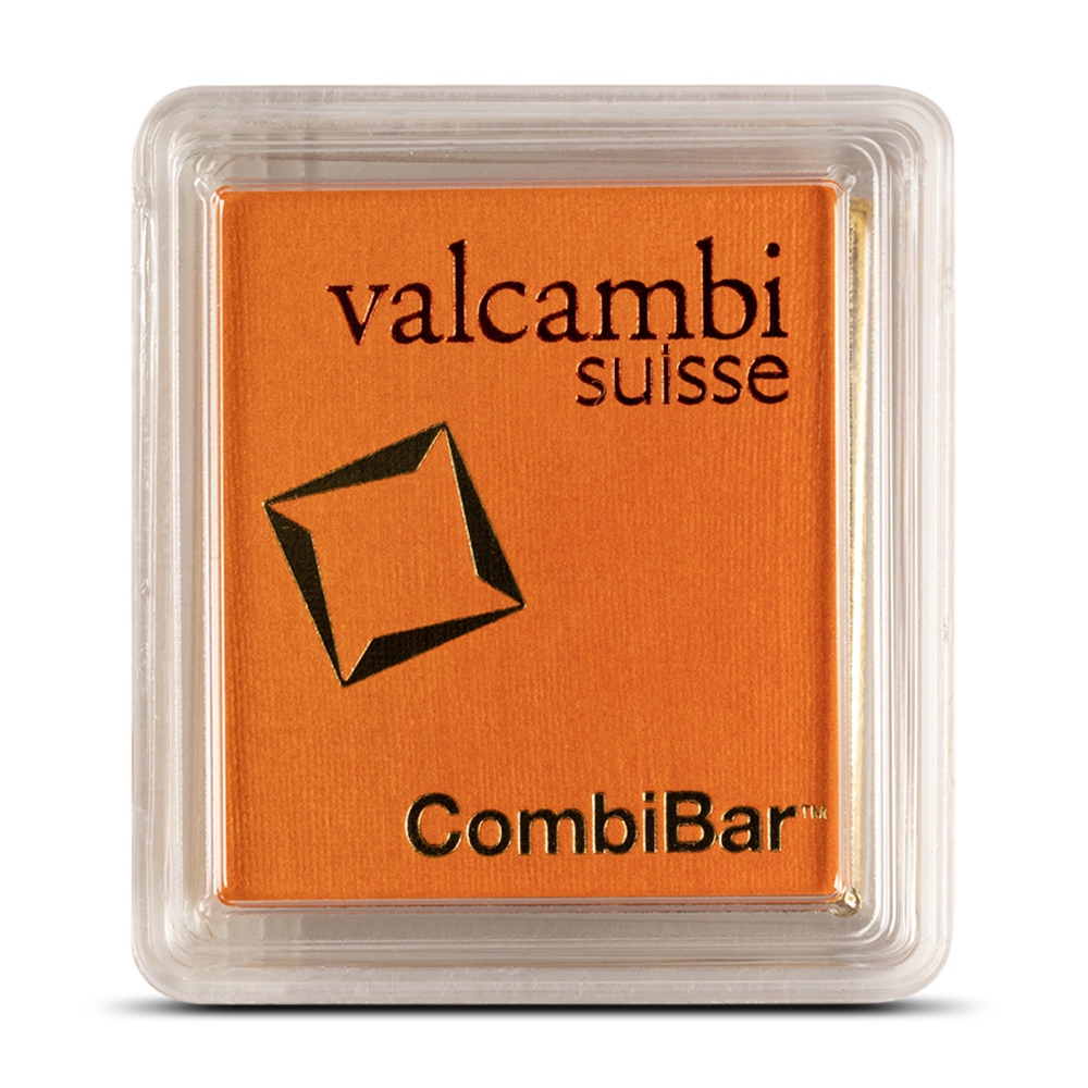 20 Gram Valcambi Gold CombiBar (20x1g w/ Assay) - Image 2