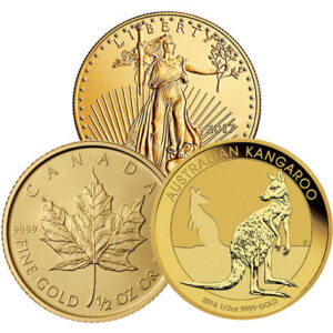 1/2 oz Gold Coin (Random Year, Varied Condition, Any Mint)