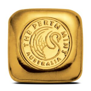1 oz Perth Mint Cast Gold Bar (New)