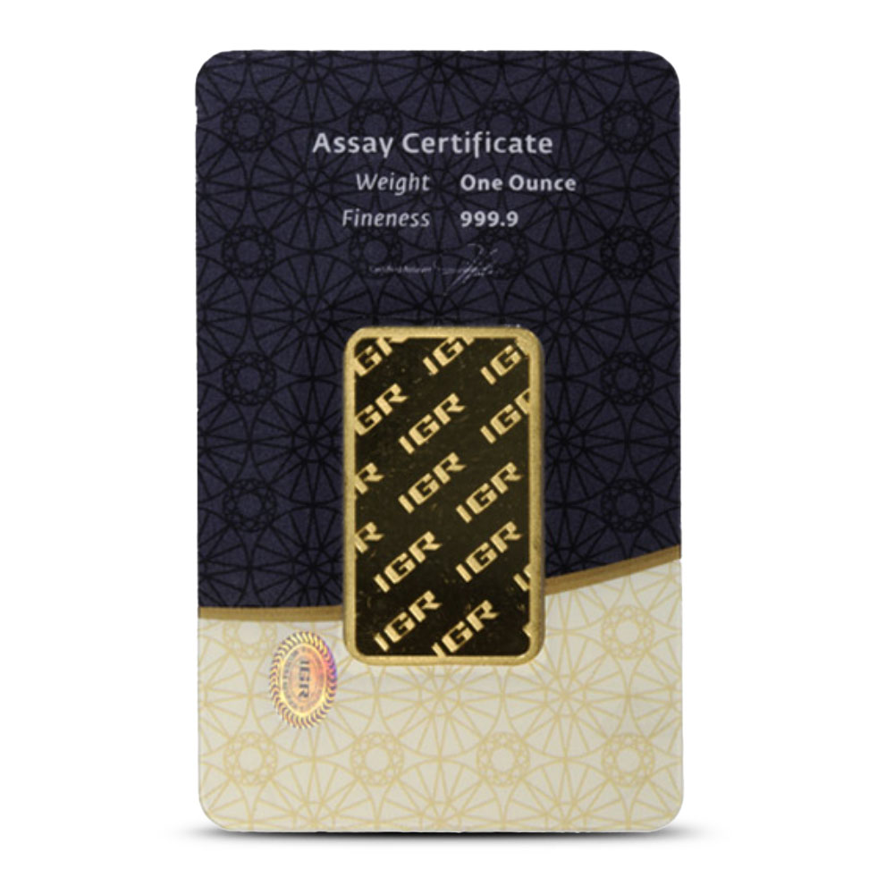 1 oz Istanbul Gold Refinery Gold Bar (New w/ Assay) - Image 2